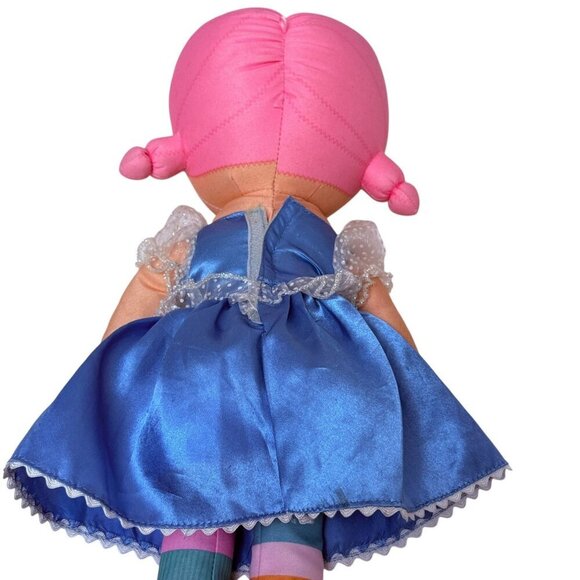 MOOSHKA Cloth Doll 15" Girl with Blue Satin Dress MGA Disney - Picture 7 of 15
